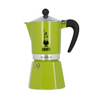 Bialetti Moka konvička Rainbow 6 šálků 270 ml zelená