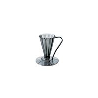 Cafec Flower Deep 27 plastový dripper černý