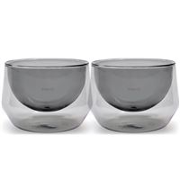 Kruve Imagine 2 sklenice Latte 250 ml Smoke